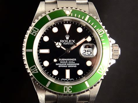 rolex submariner ghiera verde wikipedia|Rolex Submariner m version.